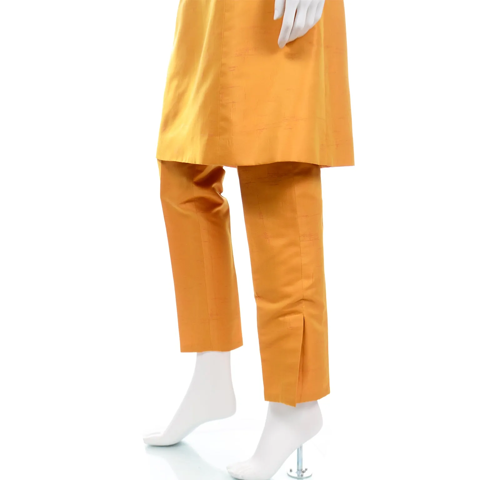 1990s 60s Inspired Oscar de la Renta Coat Pants and Dress Outfit