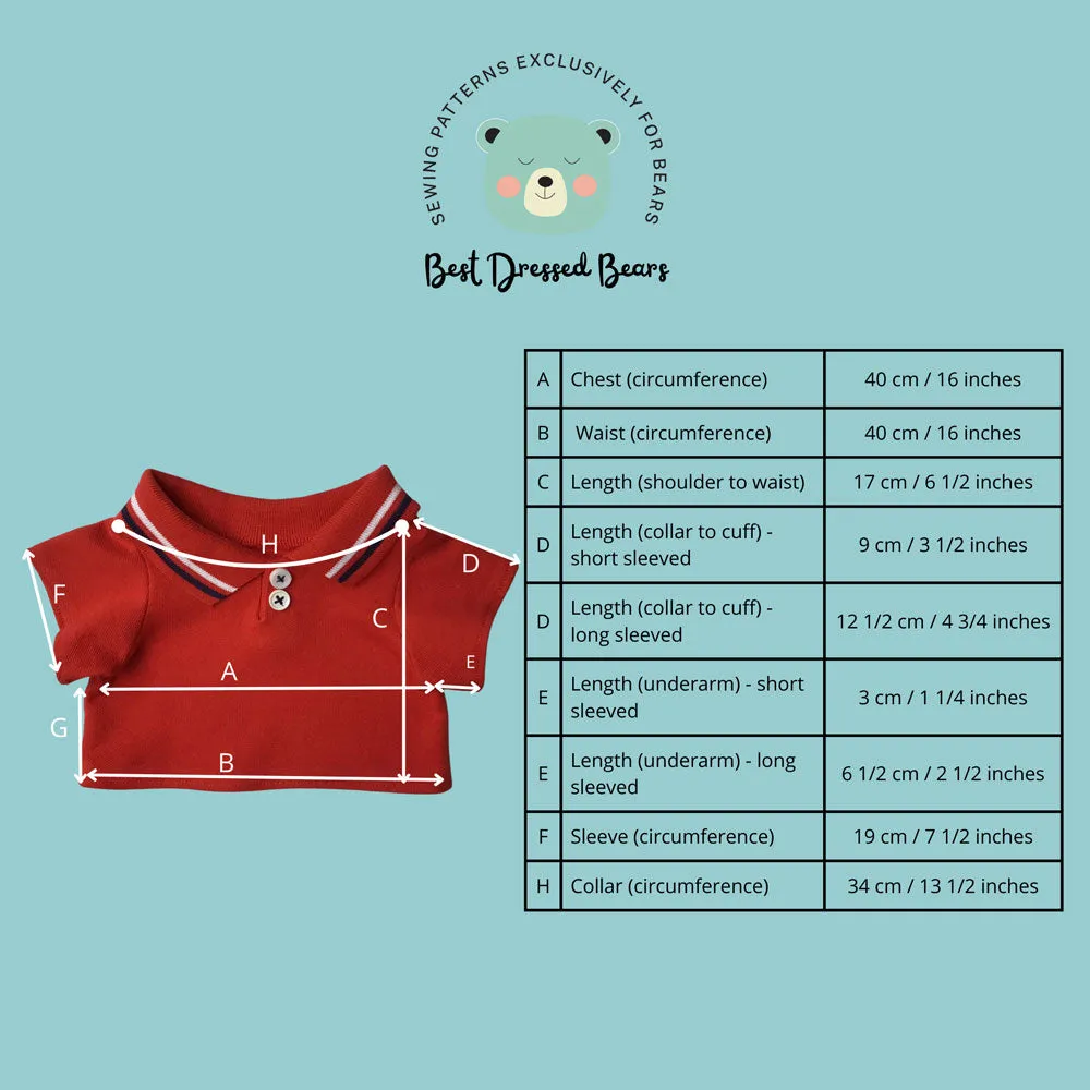 3 Pattern Bundle -School Uniform - Save 5%