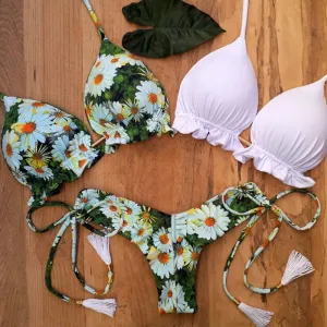 3 Piece Thong Bikini Set