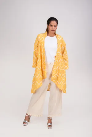 513-315 Whitelotus "Su" Women's coat Kimono