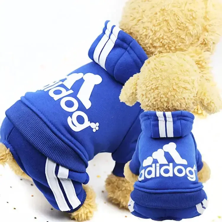 Adidog Dog Clothes Autumn and Winter Sweatshirts