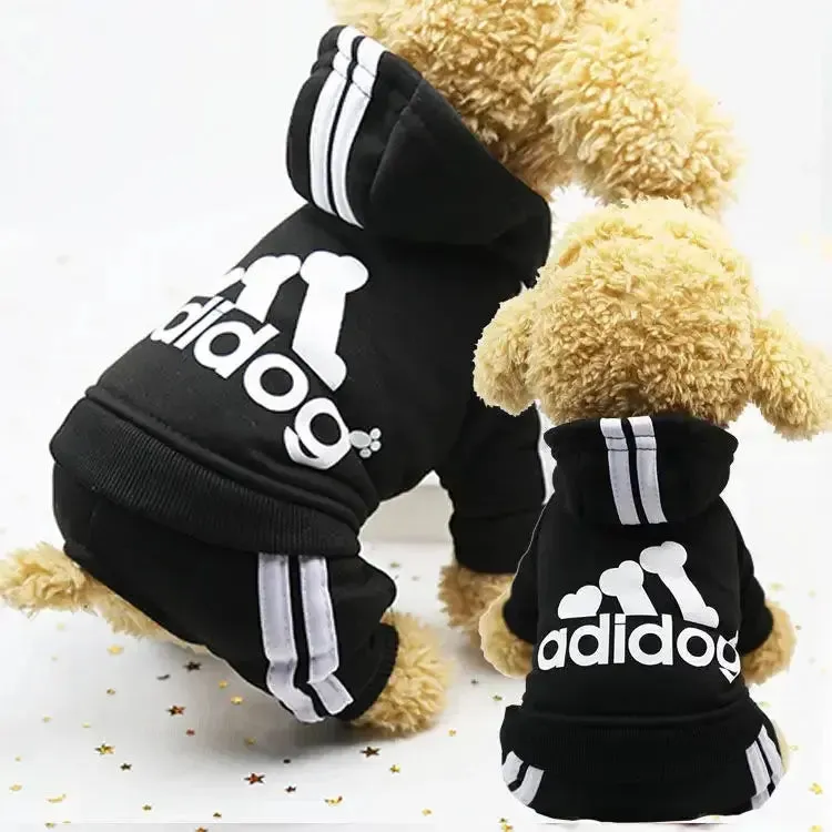 Adidog Dog Clothes Autumn and Winter Sweatshirts