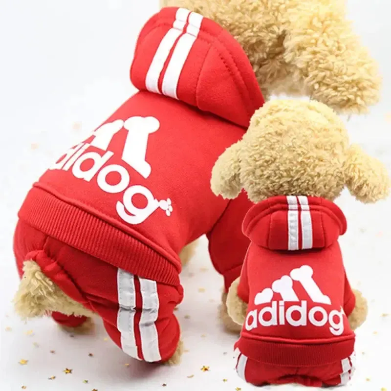 Adidog Dog Clothes Autumn and Winter Sweatshirts