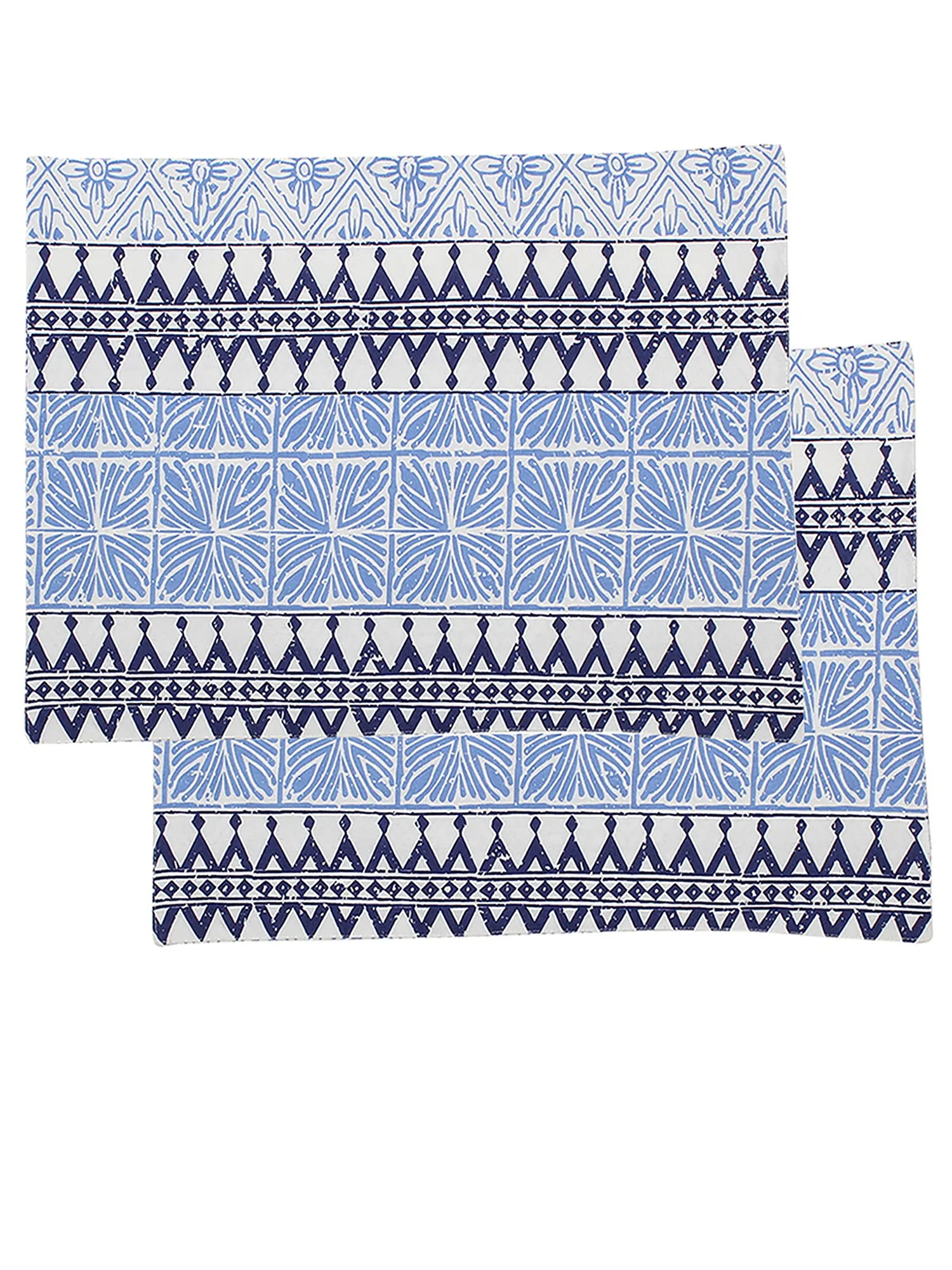 Alankaar - Set Of 2 Placemats (Blue)