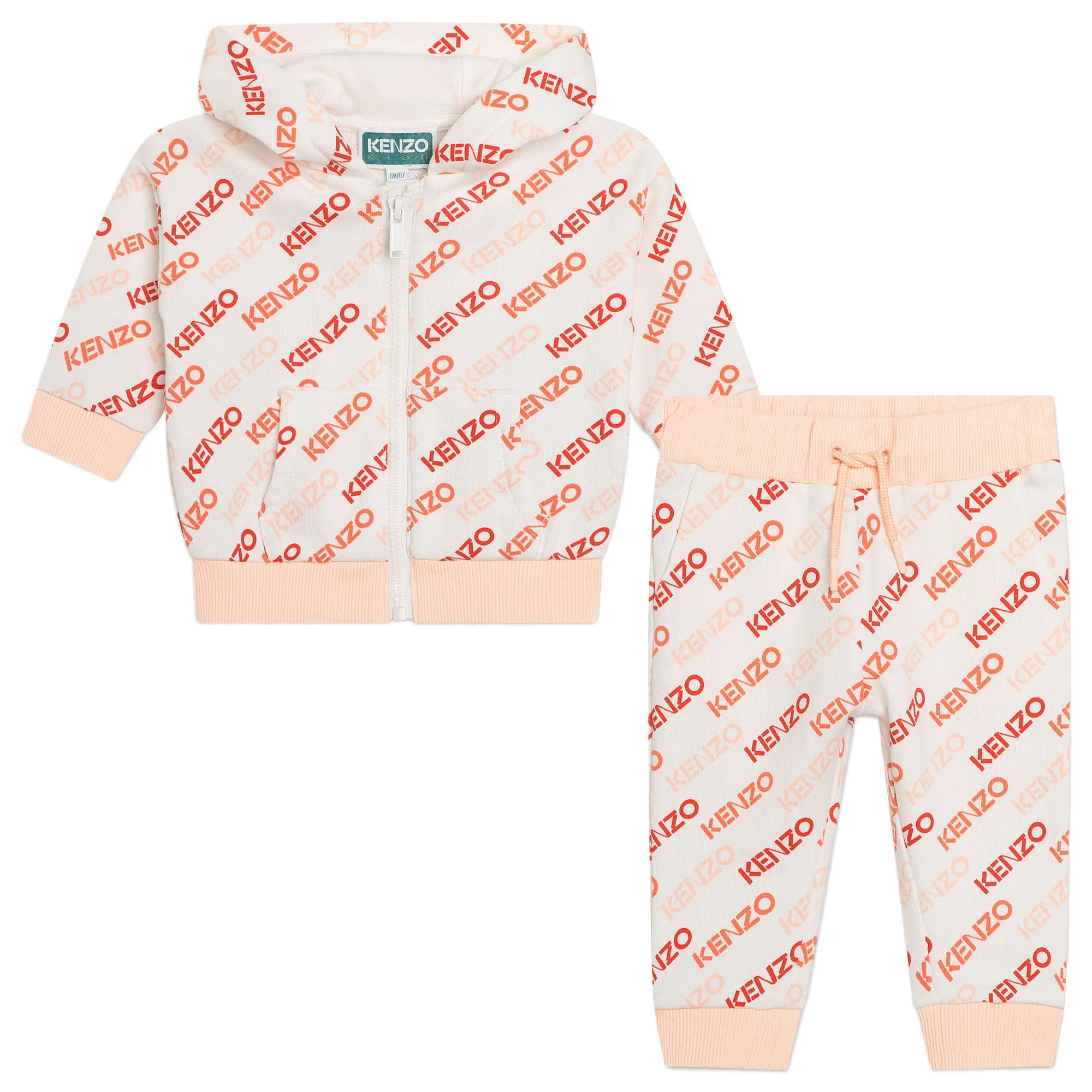 Allover Logo Sweatsuit Baby Set