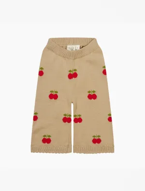 Barbara Pants in Tan/Apple