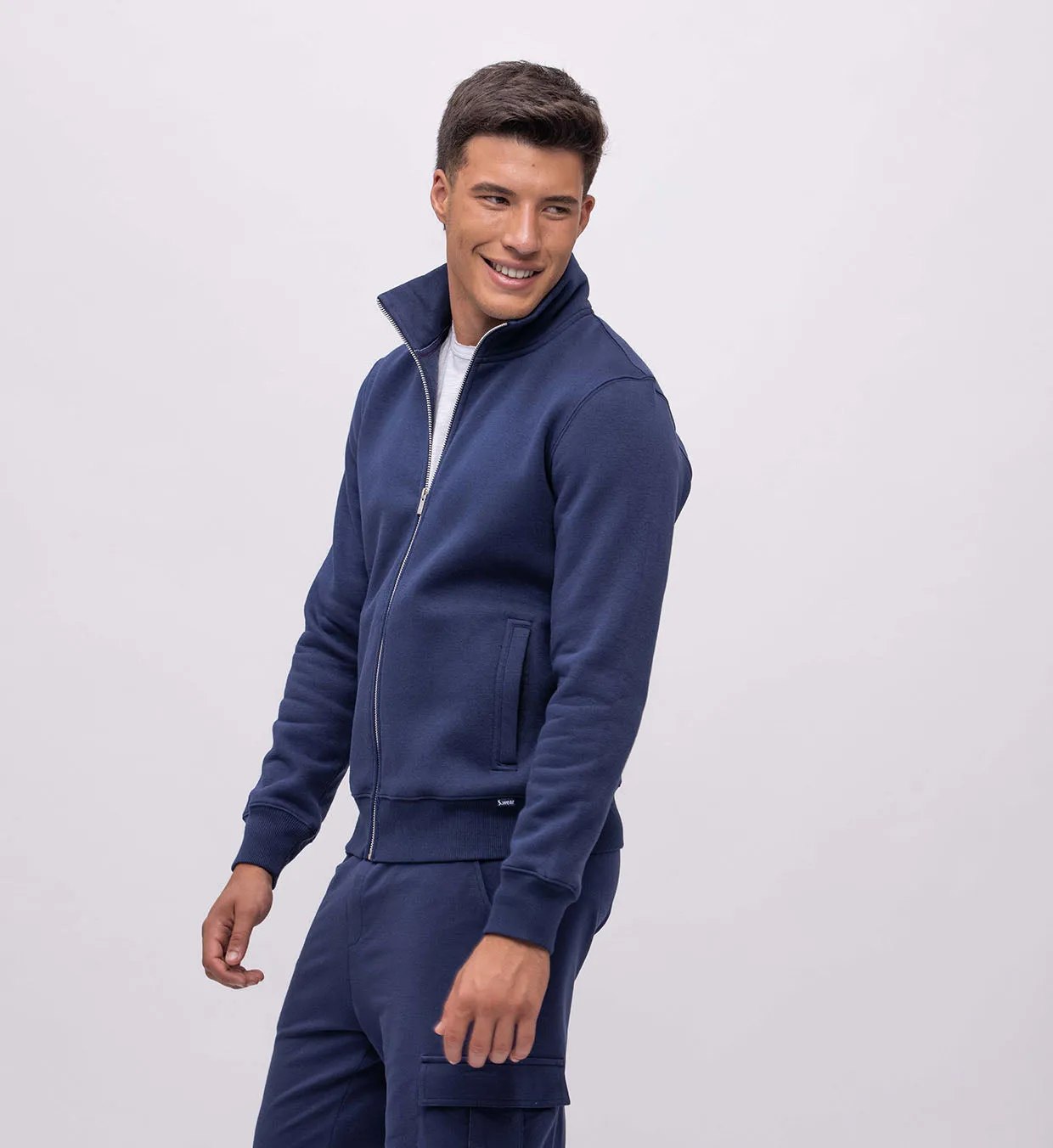 Benno Fleece Cardigan