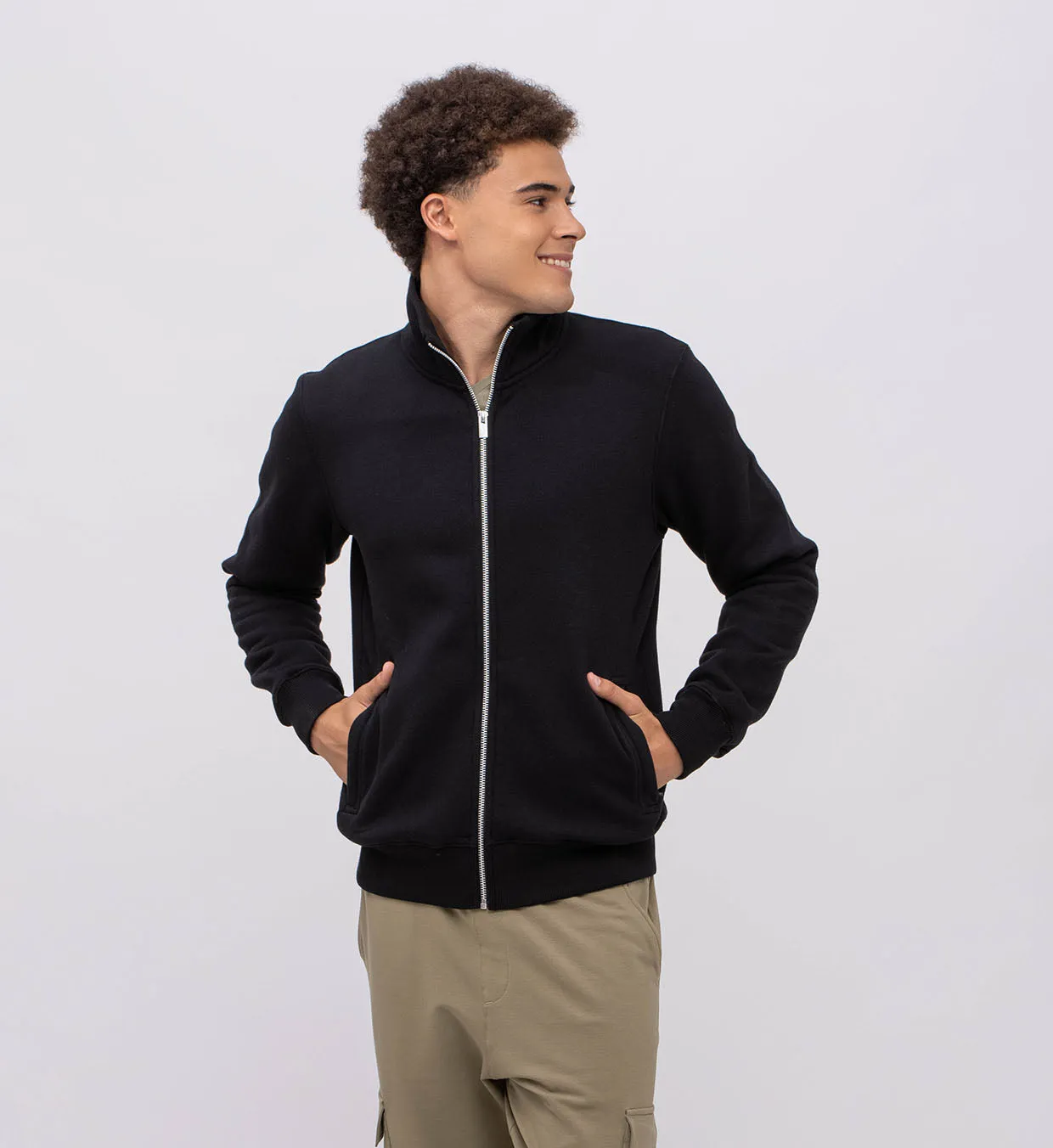 Benno Fleece Cardigan