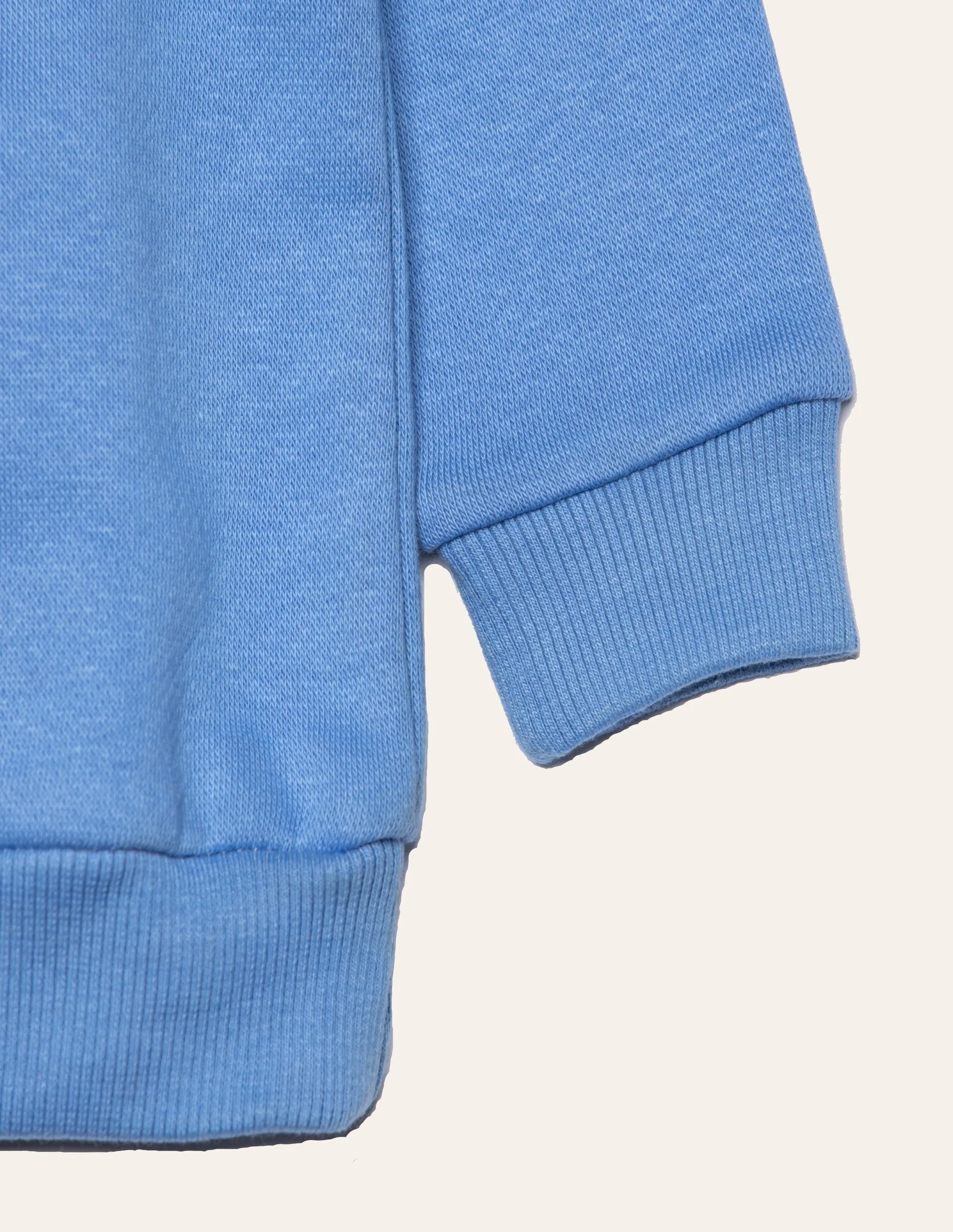 Blue HOPE Embroidered Sweatshirt