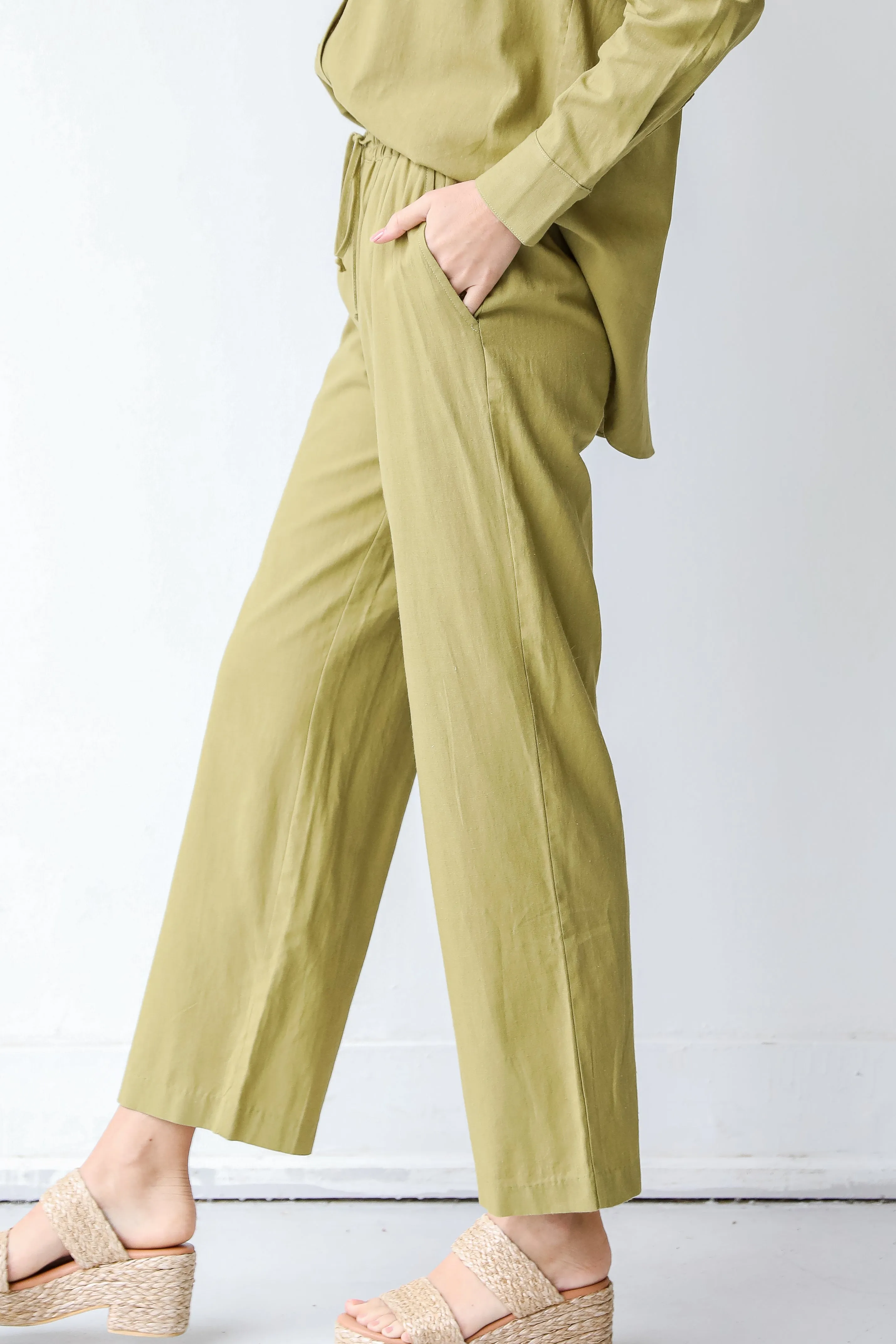 By Your Side Linen Pants