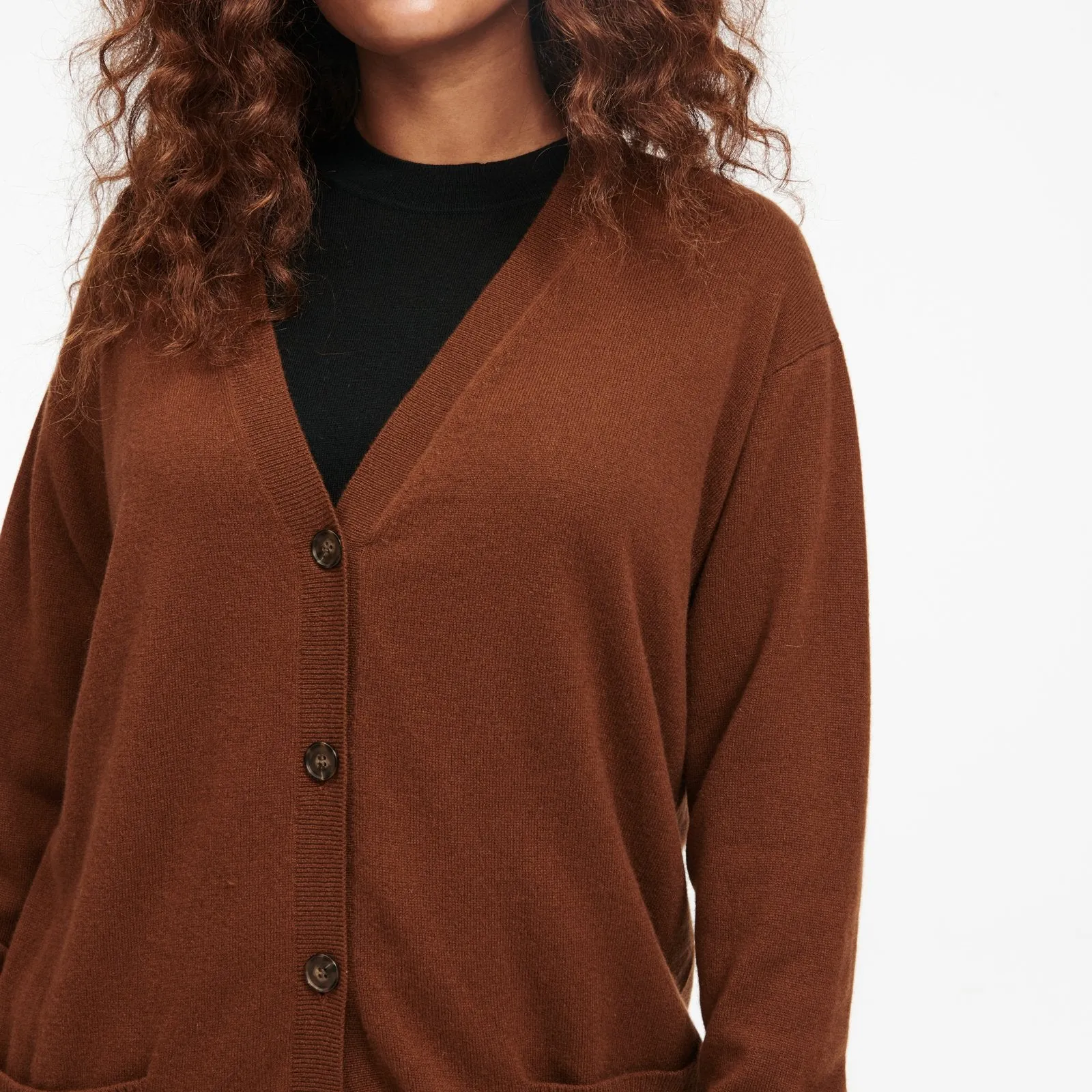 Cashmere Boyfriend Cardigan