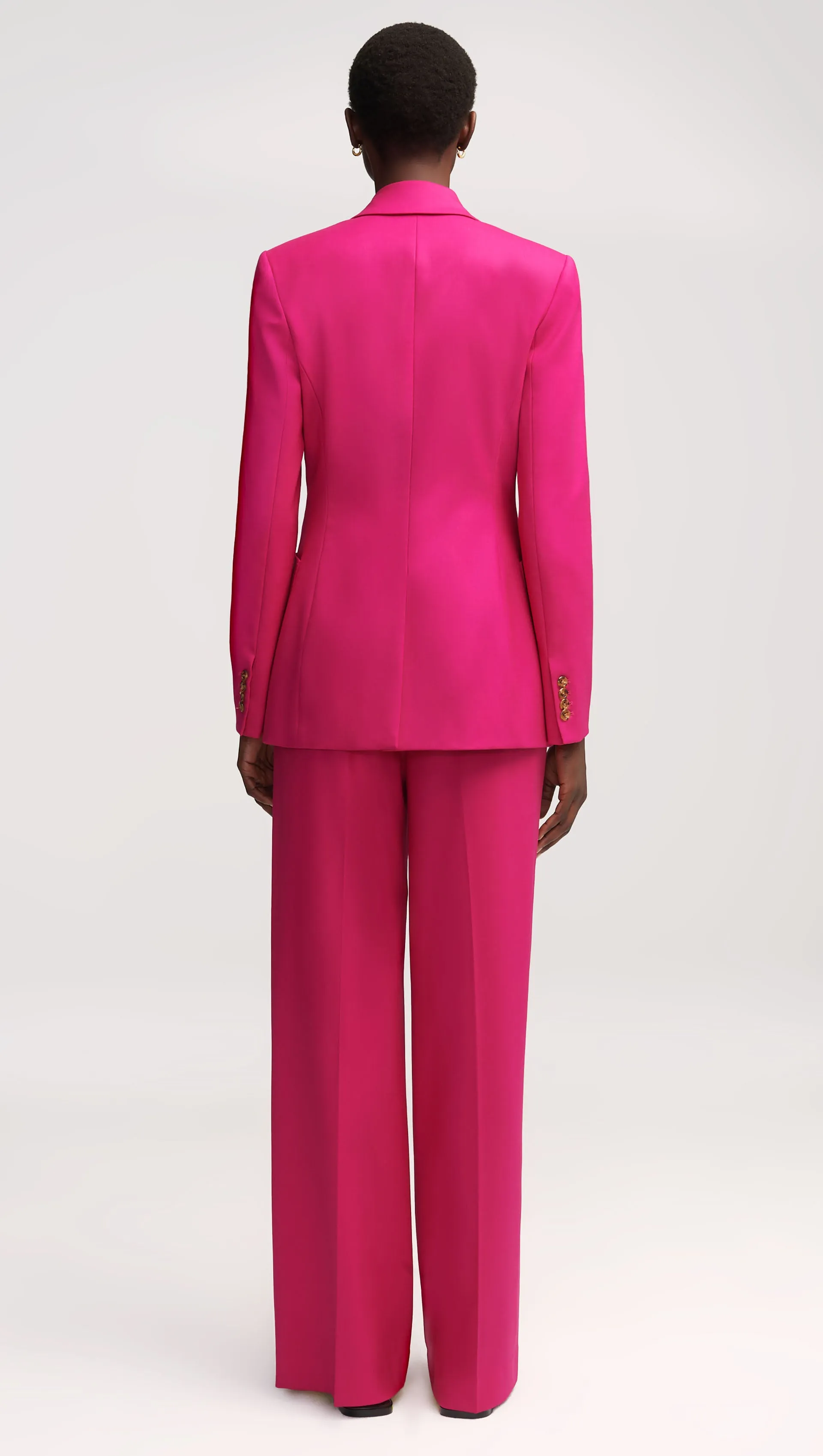 Chelsea Blazer in Seasonless Wool | Fuchsia