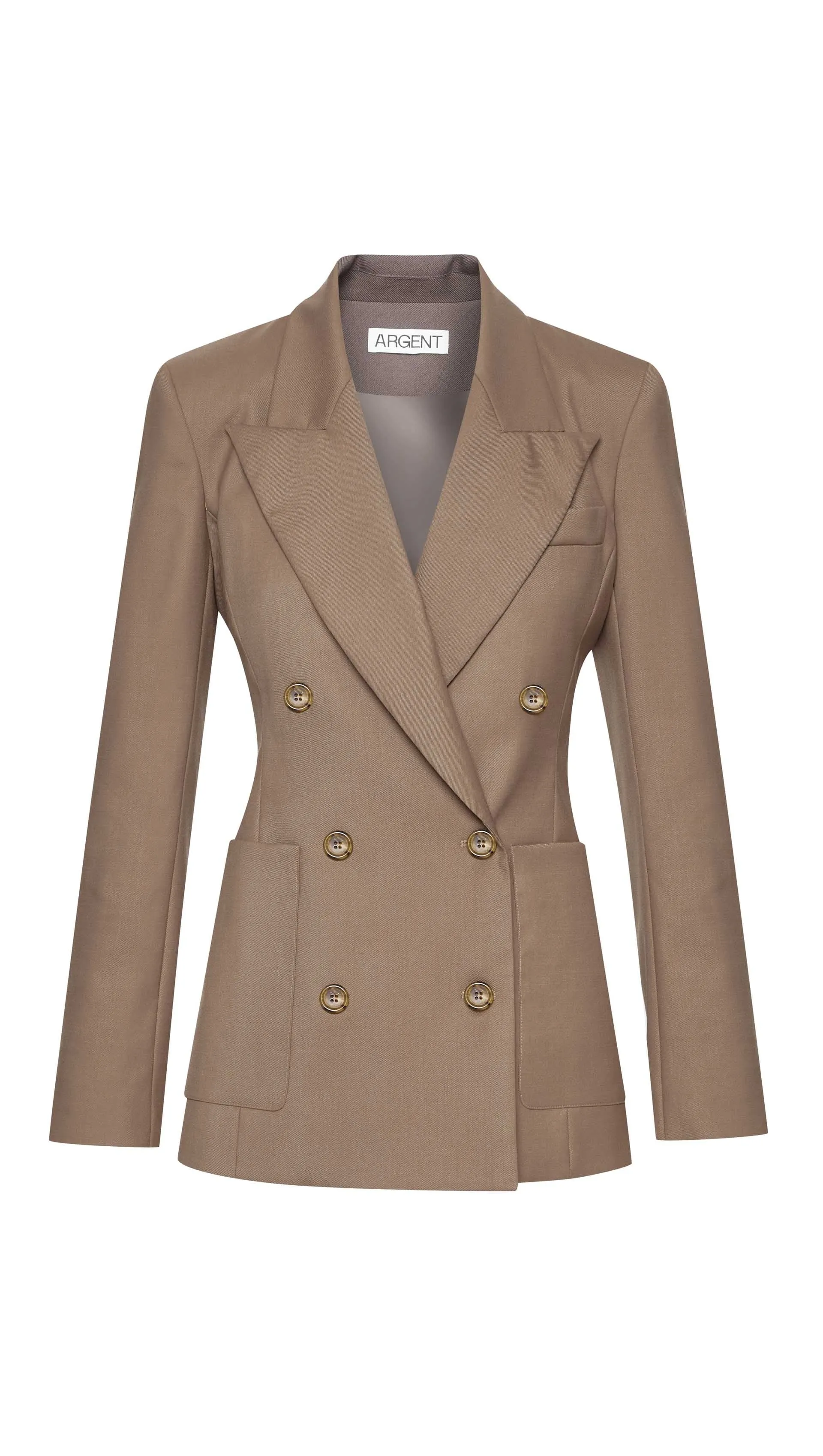 Chelsea Blazer in Seasonless Wool | Taupe