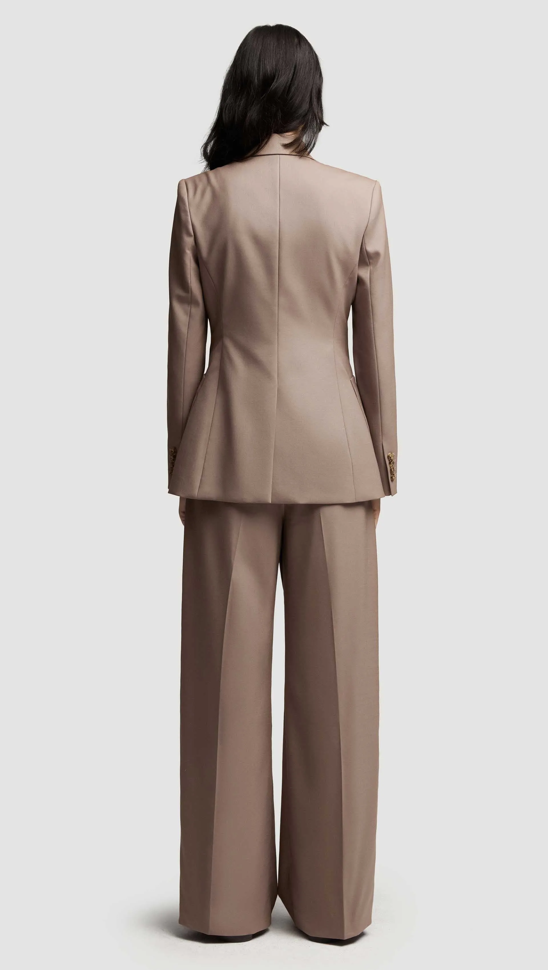 Chelsea Blazer in Seasonless Wool | Taupe