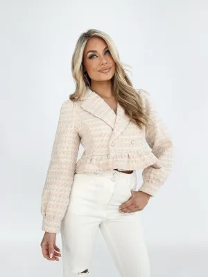 Chic Bouclé Blazer