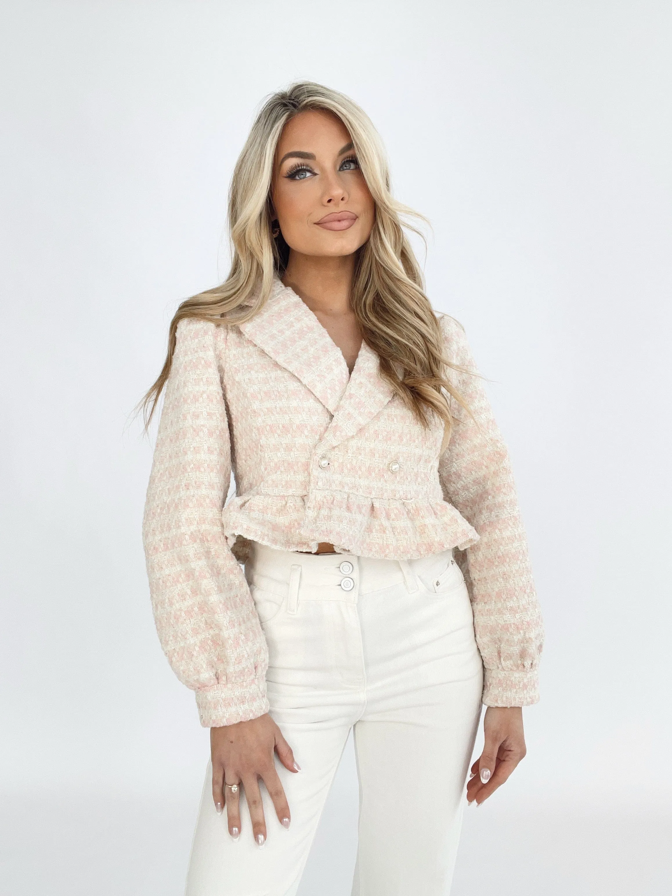 Chic Bouclé Blazer