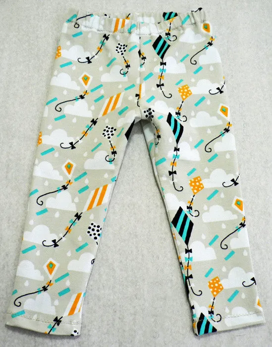 Children's Leggings sewing pattern sizes 1 - 12 years, for boys and girls.