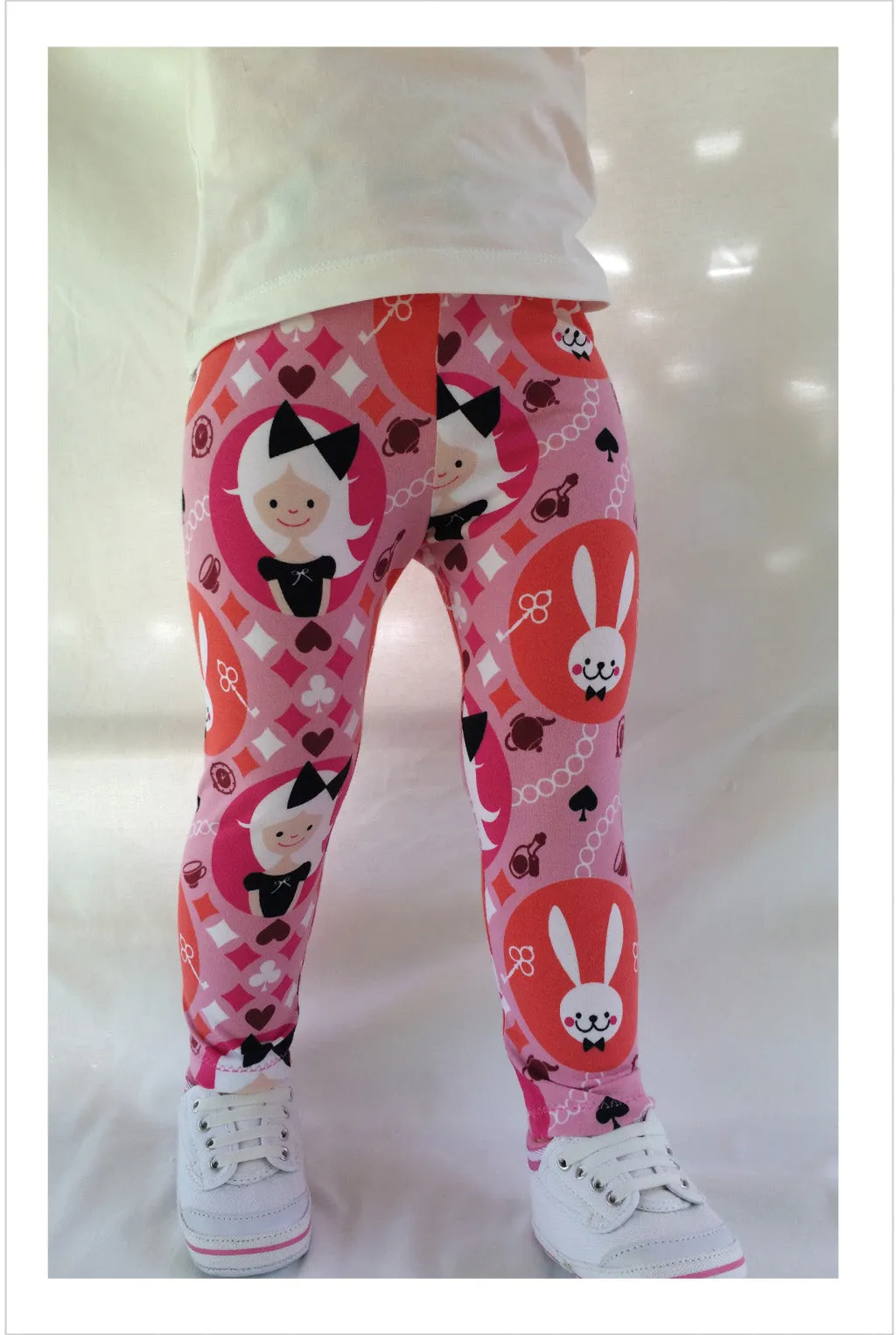 Children's Leggings sewing pattern sizes 1 - 12 years, for boys and girls.