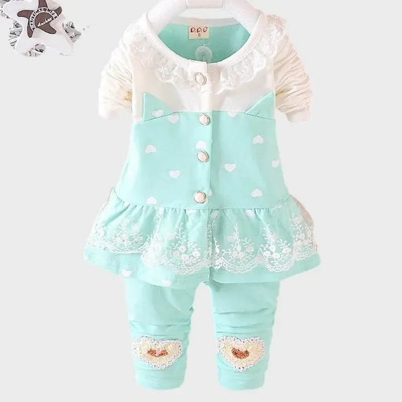 Cute and Comfortable Baby Girls Clothing Sets for Every Season