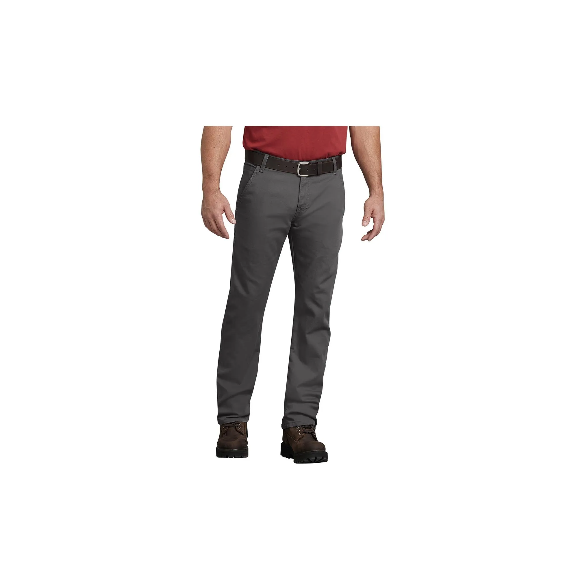 Dickies Flex Regular Fit Straight Leg Carpenter Pants Stonewashed Gray