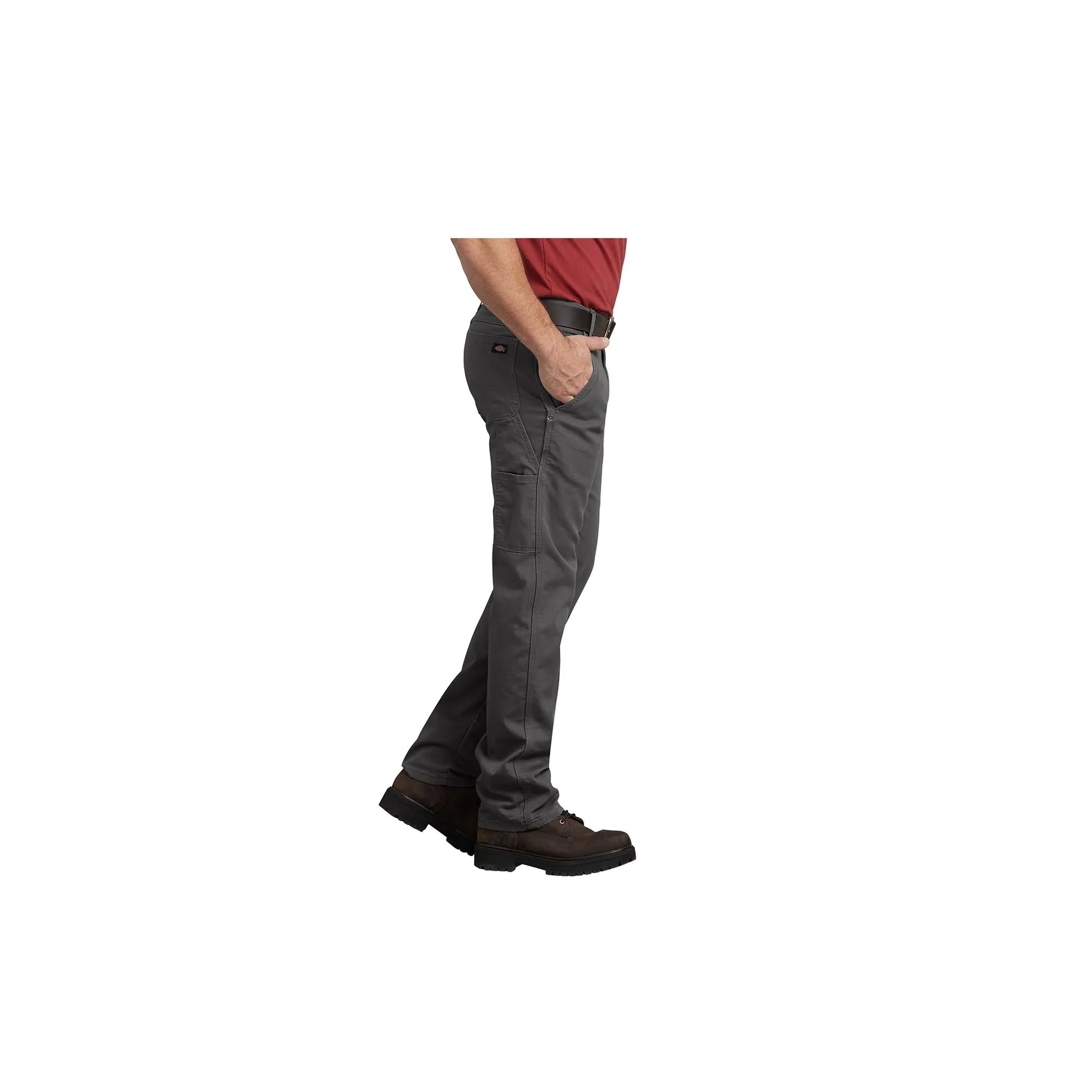 Dickies Flex Regular Fit Straight Leg Carpenter Pants Stonewashed Gray