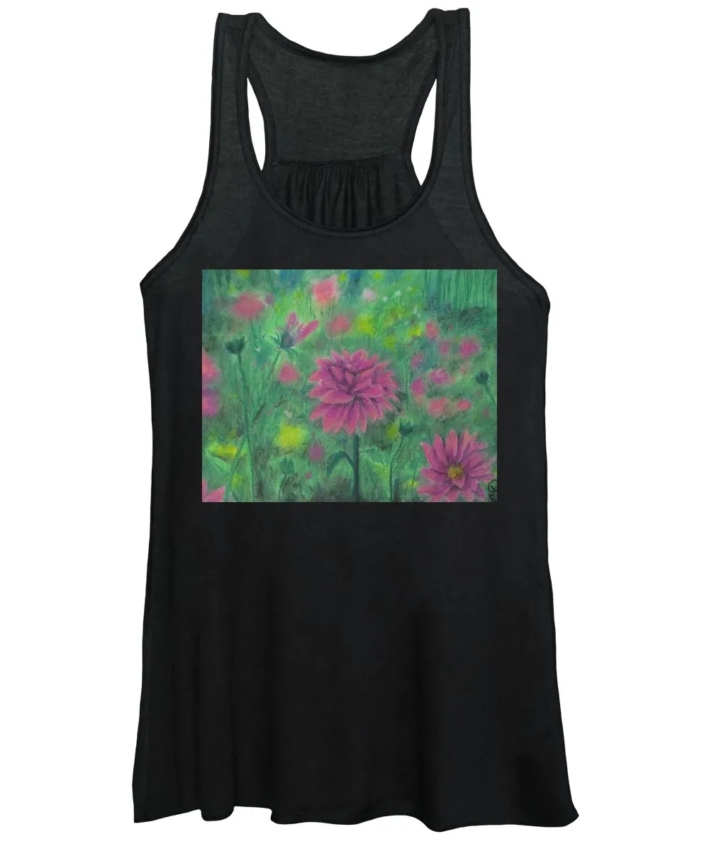 Dreaming of Dahlias ~ Women's Tank Top