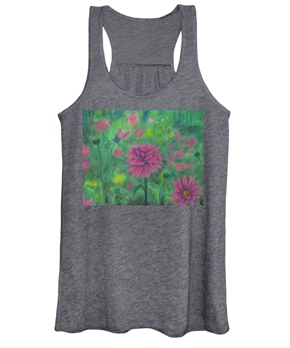 Dreaming of Dahlias ~ Women's Tank Top