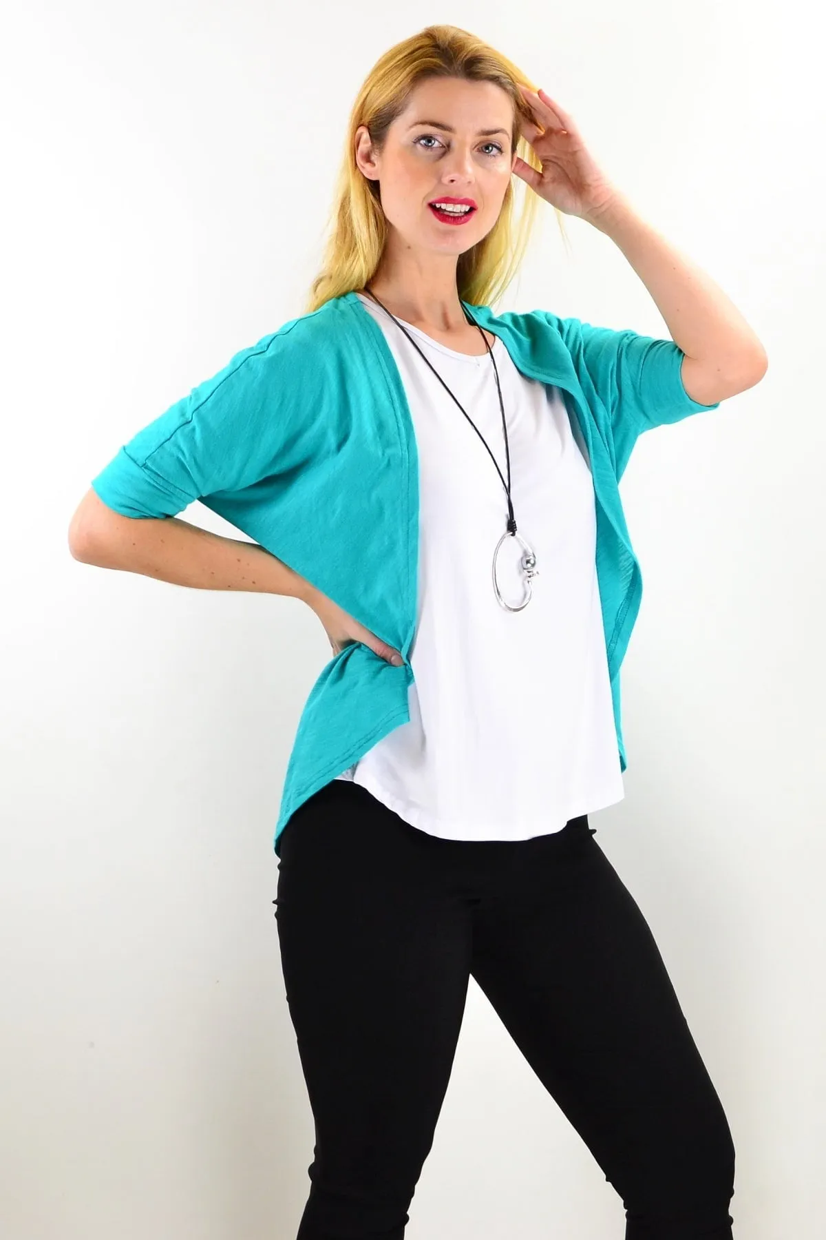 Emerald Mini Shrug Cardigan