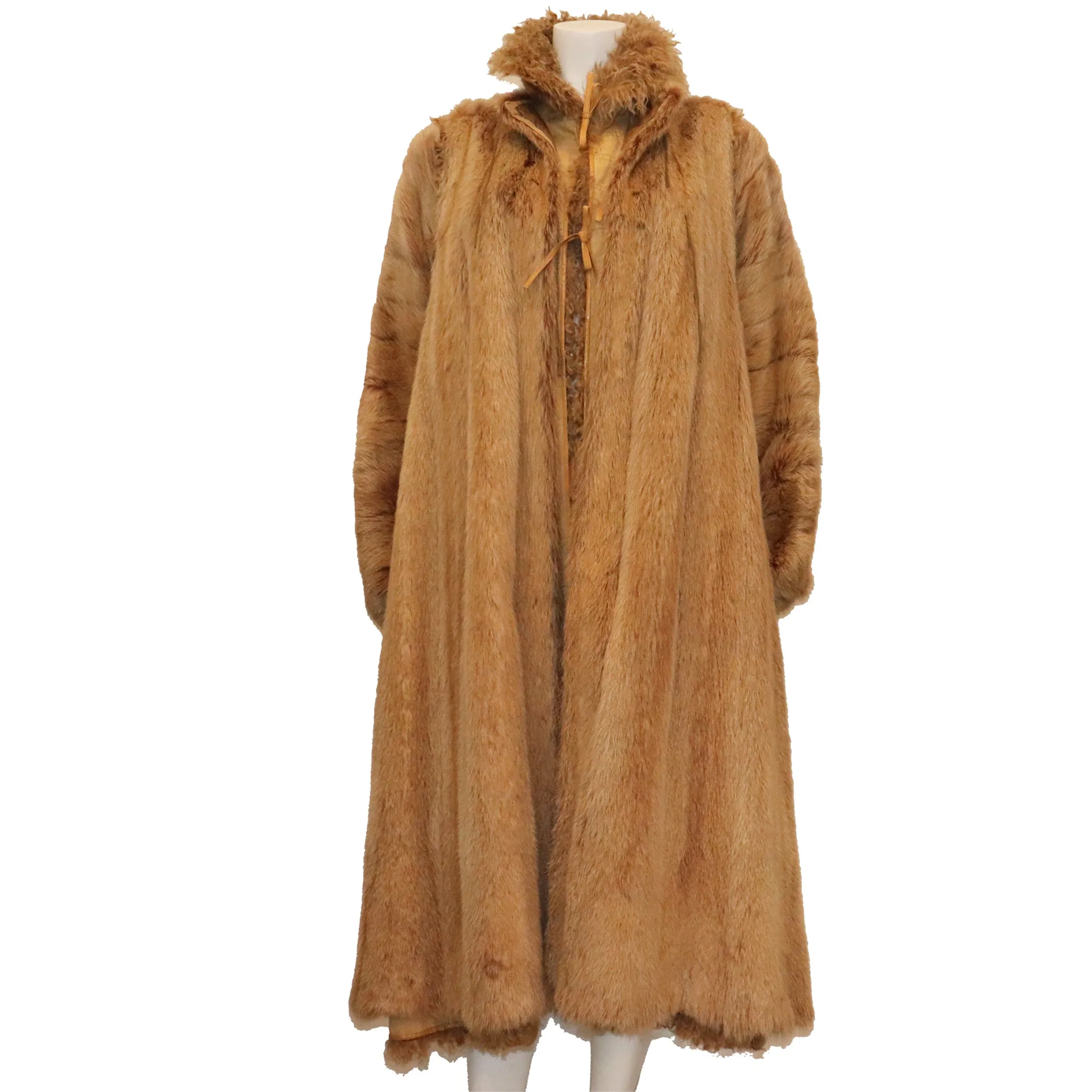 Fendi Reversible Two Piece Marmot and curly Lamb Coat