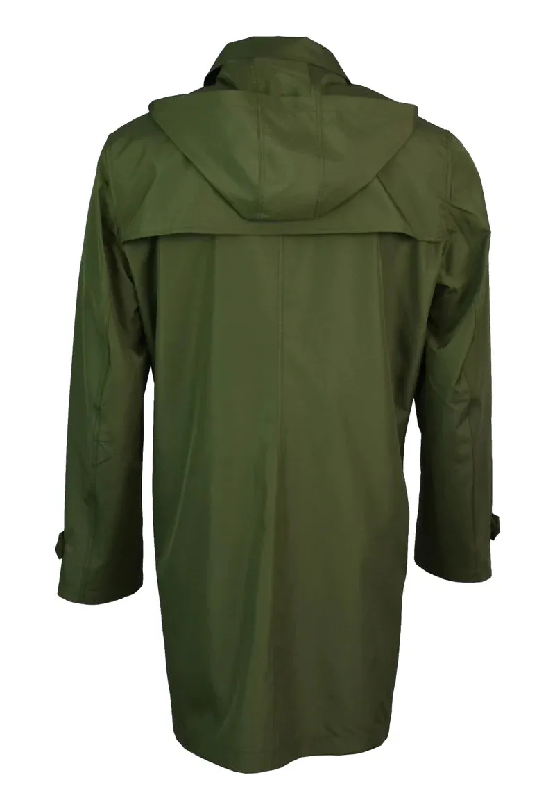 Fox Umbrellas Olive Green Ultra Lightweight Packable Raincoat