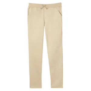 Girl's Stretch Tie Pull-On Pants