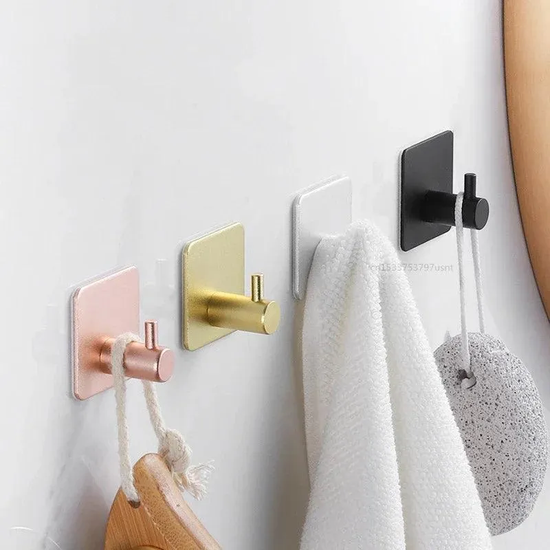 Hexkowein Storage Hook: Versatile Home Wall Organizer & Adhesive Hanger