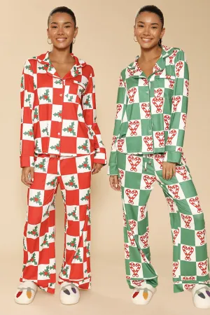 Holiday Christmas pajama set