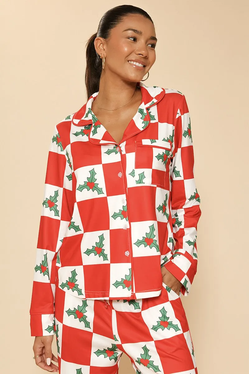 Holiday Christmas pajama set