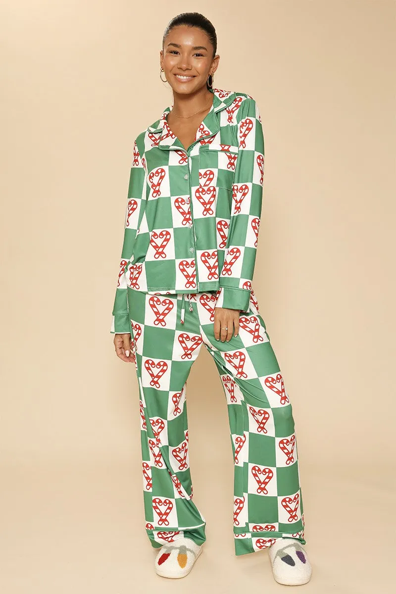 Holiday Christmas pajama set