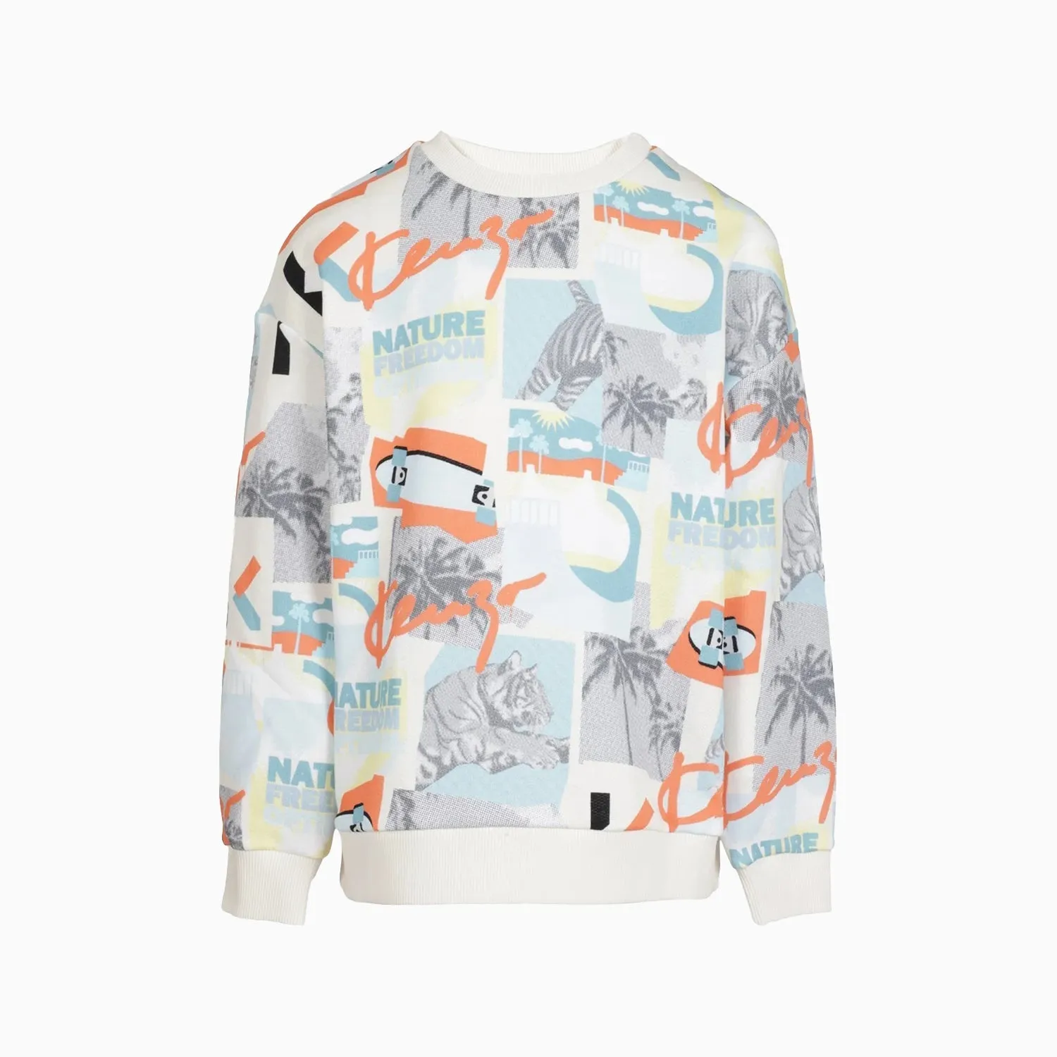 Kid's Urban D3 Graphic Printed Sweatshirt