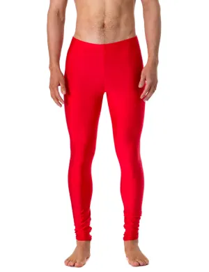 MENS LEGGINGS - RED