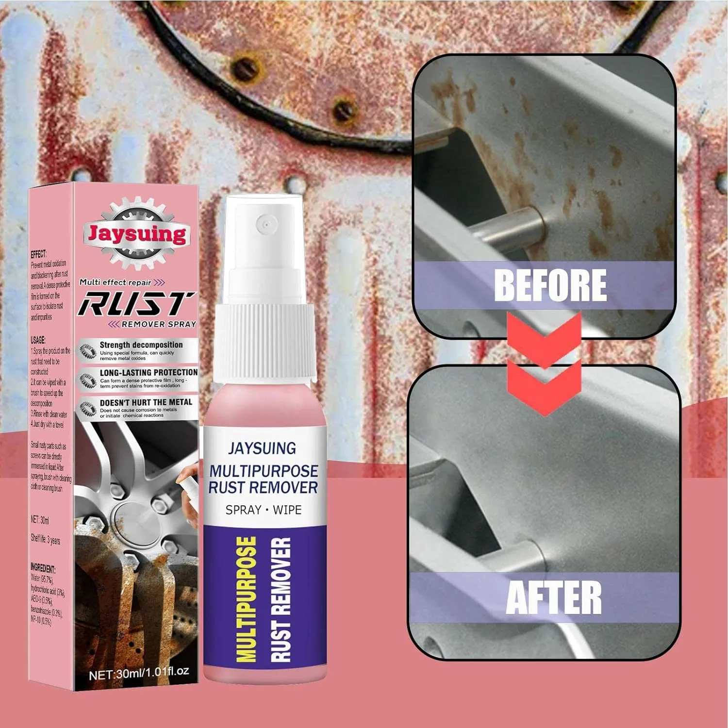 Multipurpose Rust Remover Rust Remover