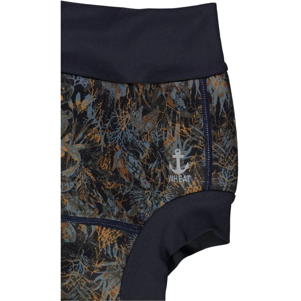 Neoprene Swim Pants - blue sealife