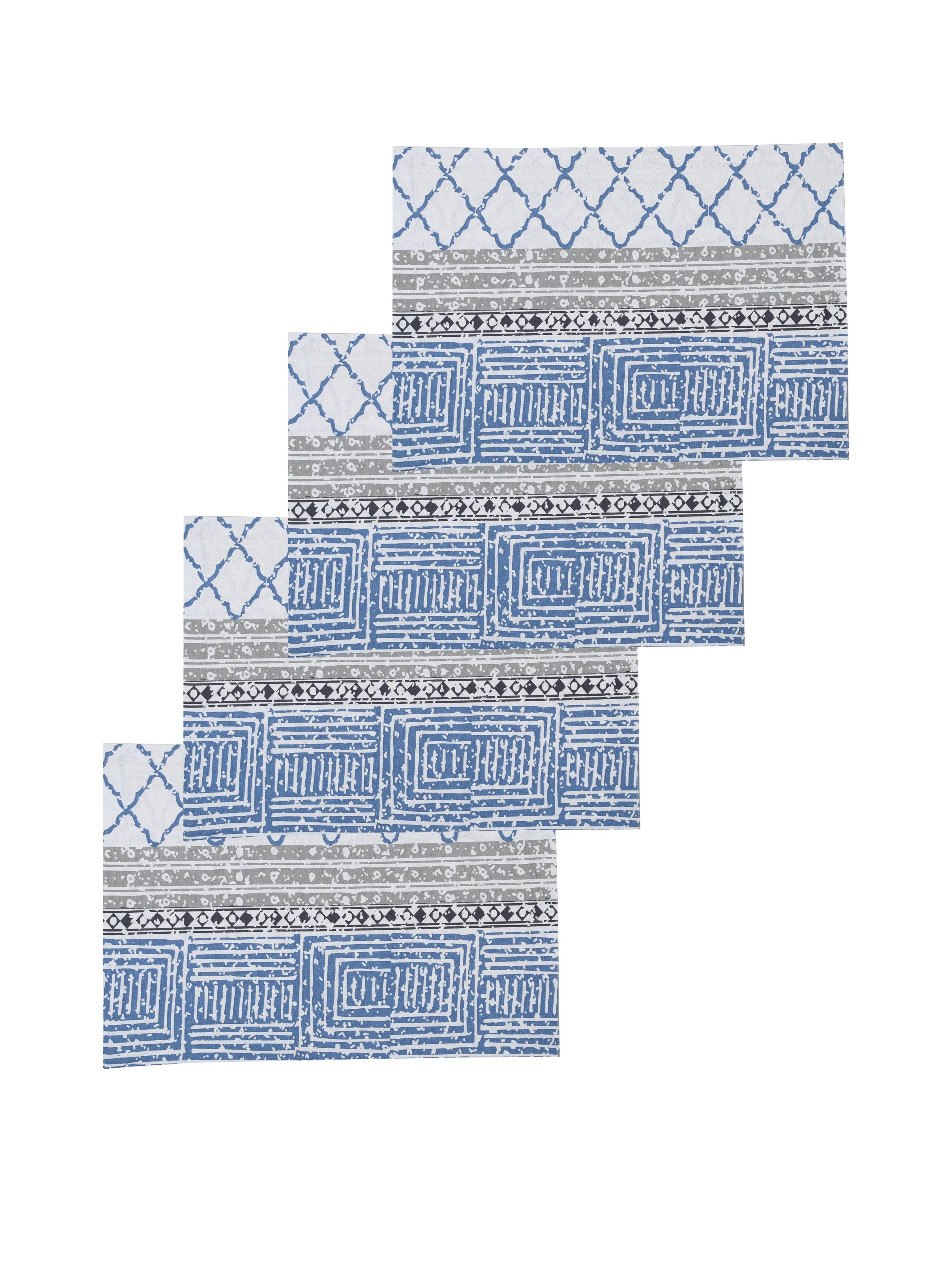 Nikrinta - Set Of 4 Placemats (Blue)