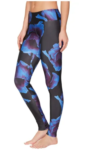 Onzie High Basic Midi Midnight Anemone Legging