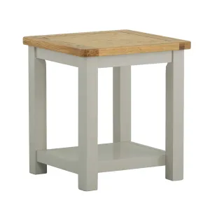 Padstow Grey Lamp/Side Table