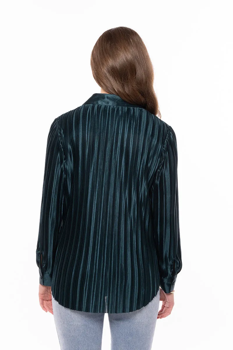 Playful Shirt Forest pleat