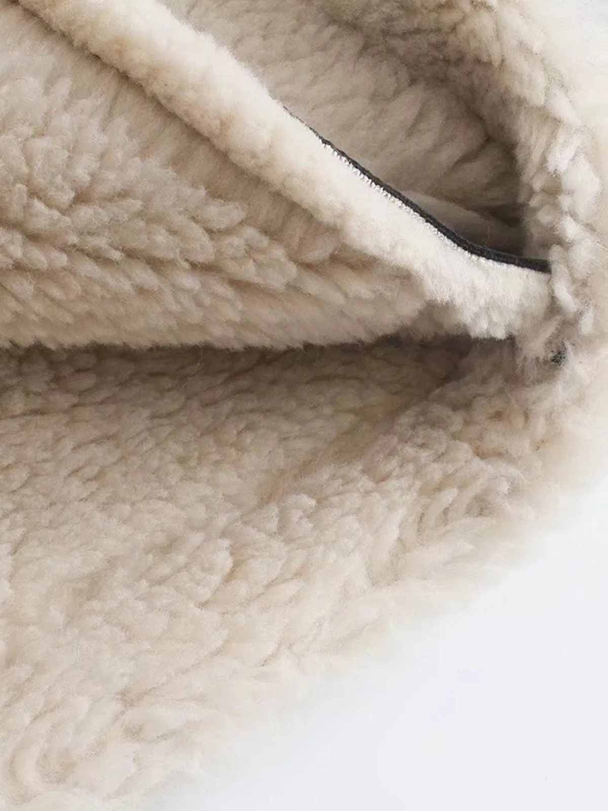 Sherpa Lined Shearling Leather Aviator Jacket