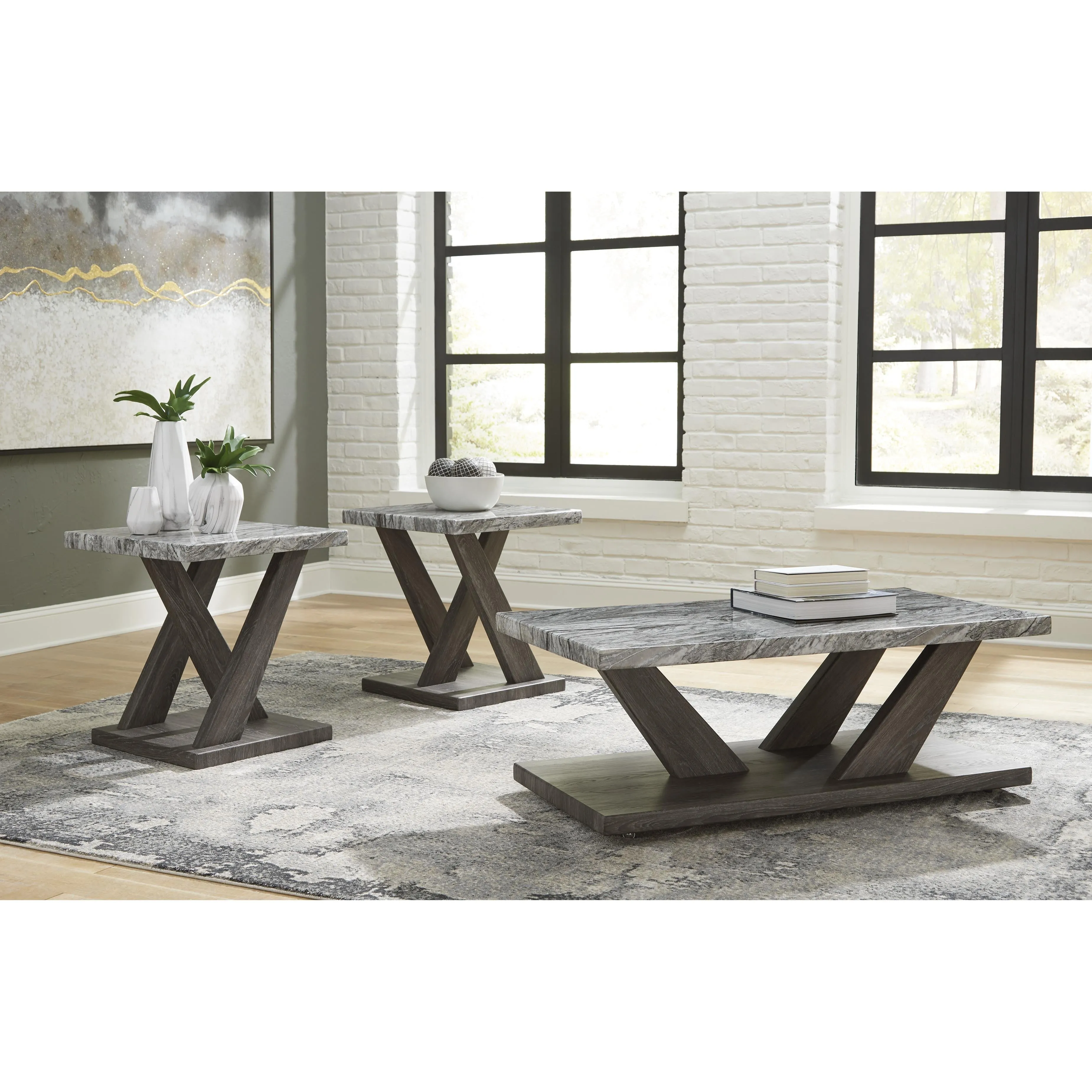 Signature Design by Ashley Bensonale Occasional Table Set T400-13