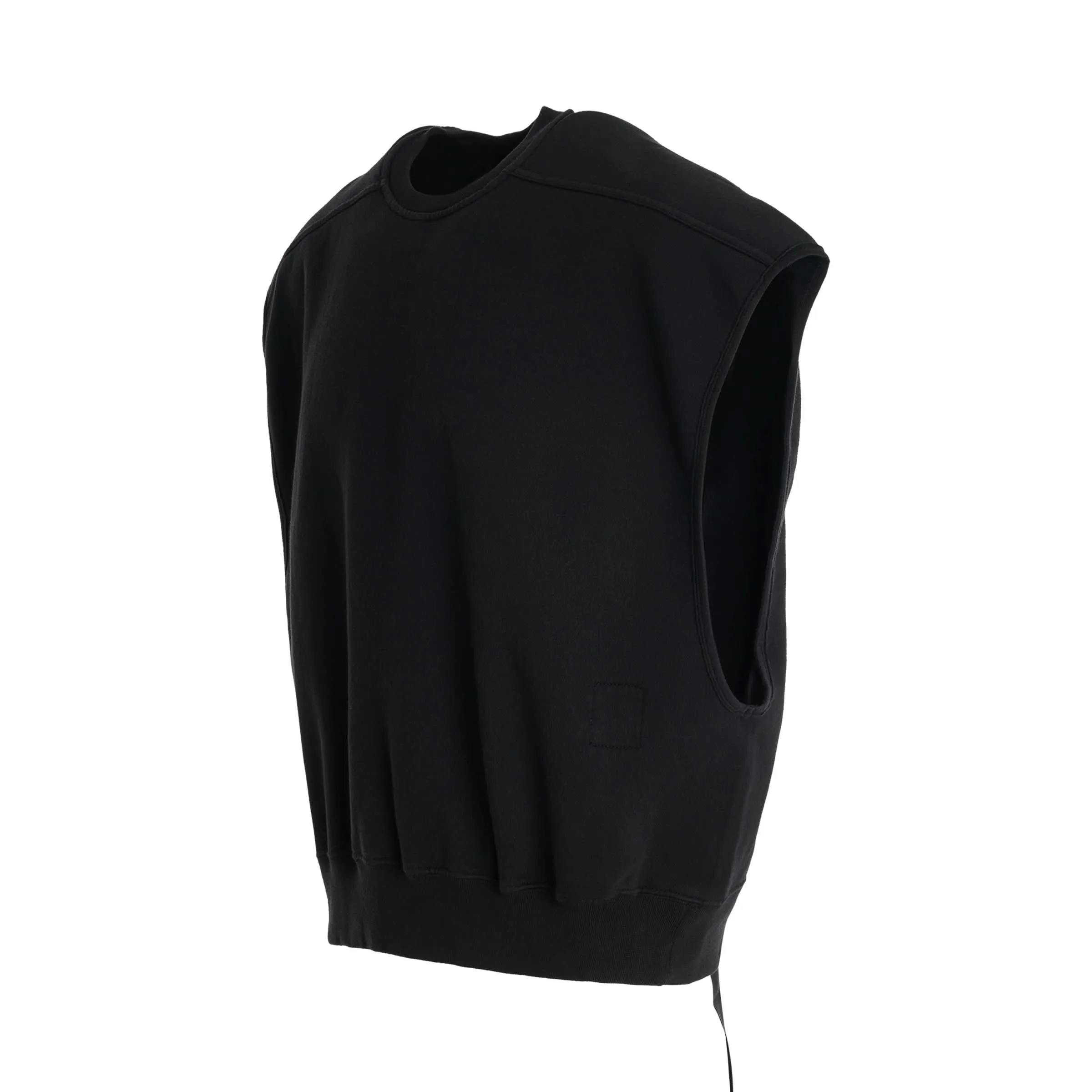 Sleeveless Jumbo Tatlin Sweatshirt in Black