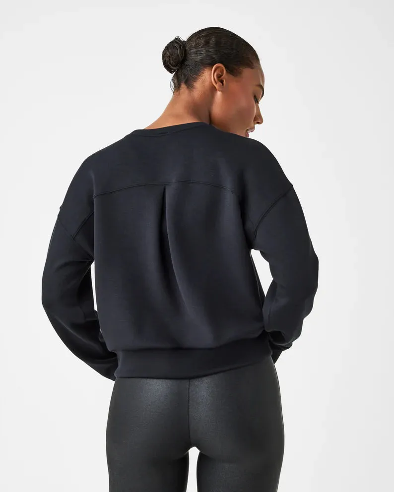 Spanx AirEssentials Black Crew