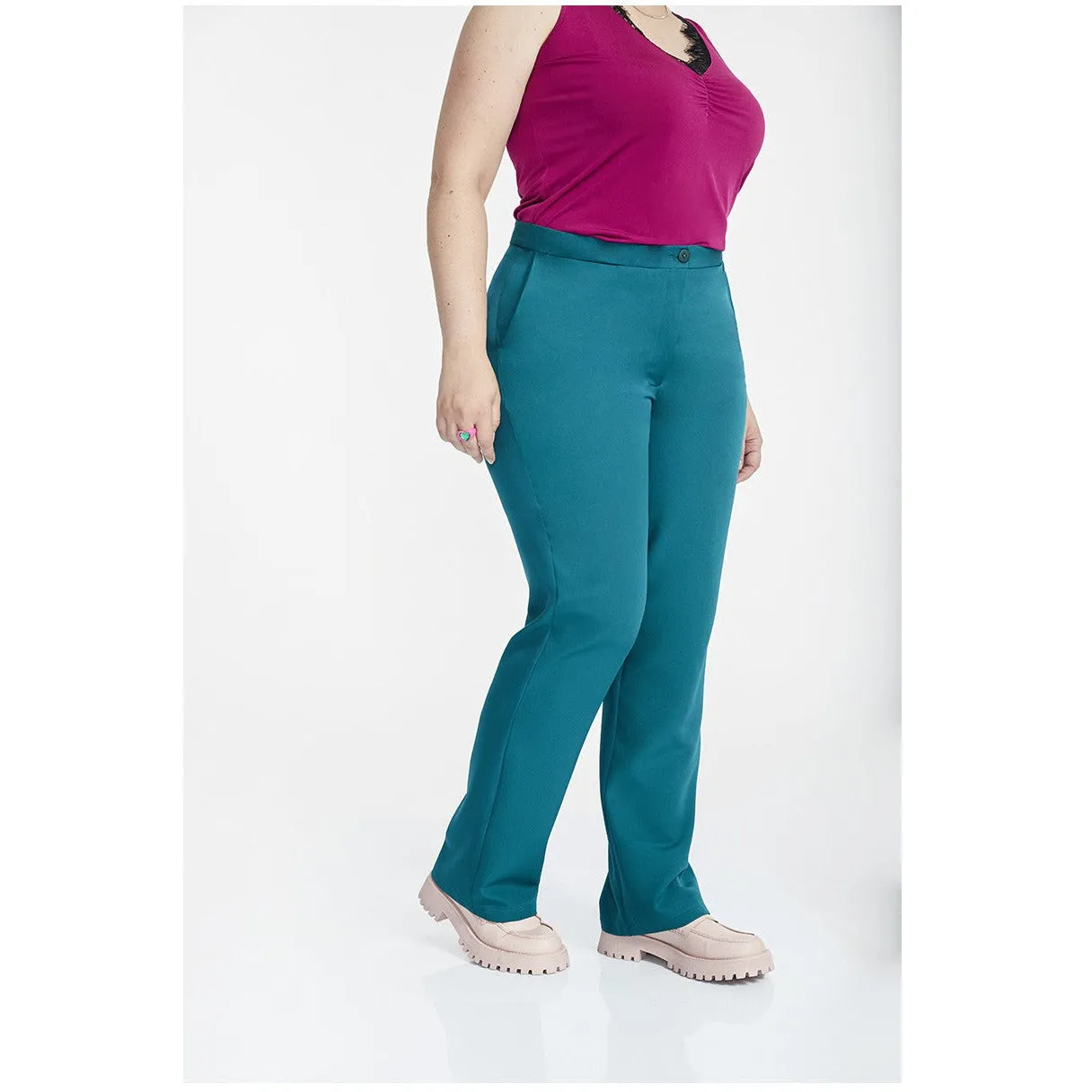 SPG Tailored Trouser in Teal