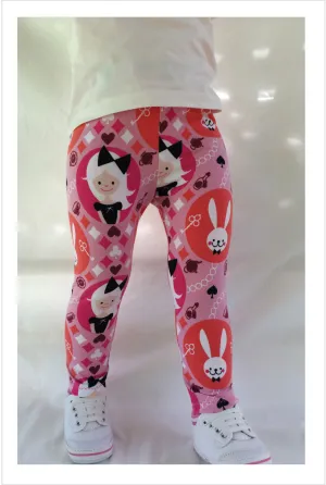 Stretch Children's Leggings sewing pattern sizes 1 - 12 years, for boys and girls.