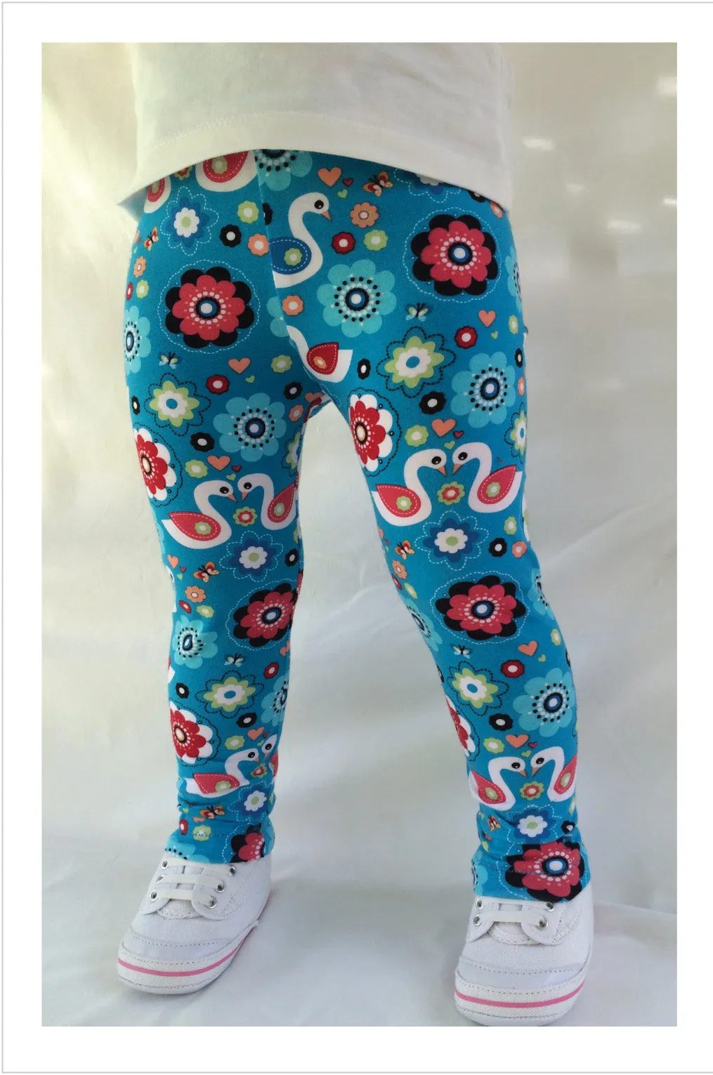 Stretch Children's Leggings sewing pattern sizes 1 - 12 years, for boys and girls.